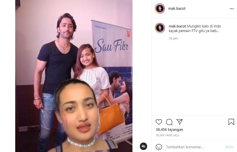 Lina Mukherjee ungkap Shaheer Sheikh tidak terkenal di India (Instagram.com)