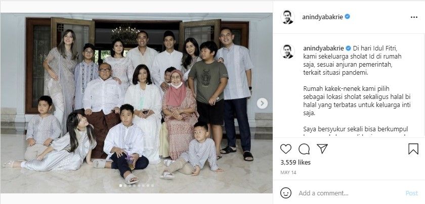 Potret kedekatan Nia Ramadhani dan mertua. (Instagram/ramadhaniabakrie)