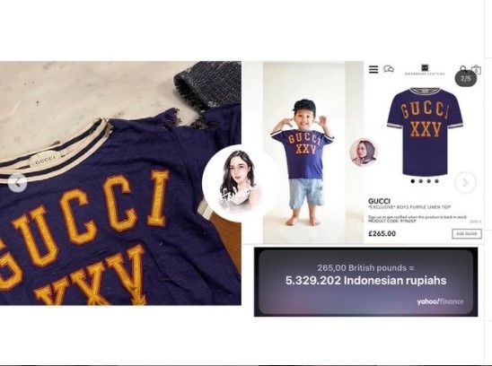 Baju Xabiru habis dimakan rayap (Instagram)