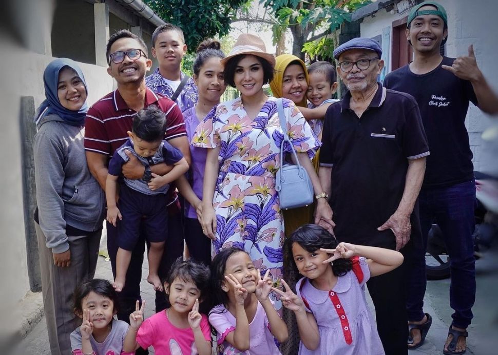 Momen Krisdayanti dan Yuni Shara Bersama Ayah. (Instagram/yunishara36)