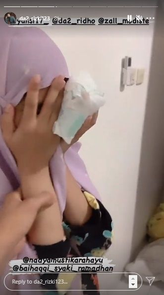 Anniversary pernikahan Rizki DA dan Nadya Mustika. (Instagram)