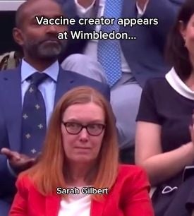 Sarah Gilbert mendapatkan Standing Ovation di Wimbledon [TikTok]