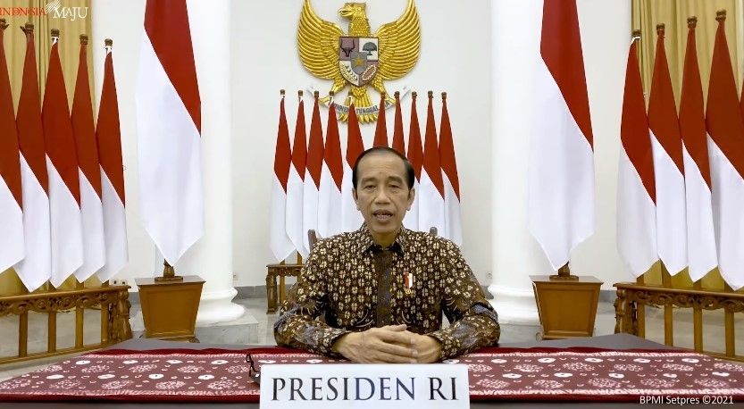 Pernyataan Presiden RI tentang Perkembangan Terkini PPKM Darurat, (YT Sekretariat Presiden)