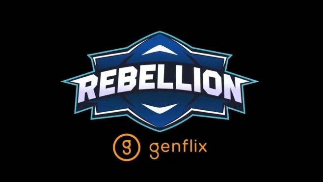 Logotipo de Genflix Rebellion.  (Instagram / rebelionesports.id)