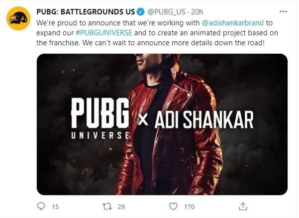 PUBG siap dapatkan serial animasi. (Twitter/ PUBG_US)