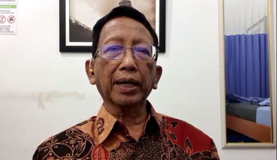 Ketua Satgas Covid-19 Ikatan Dokter Indonesia (IDI) Prof Zubairi Djoerban. (Tangkap Layar)