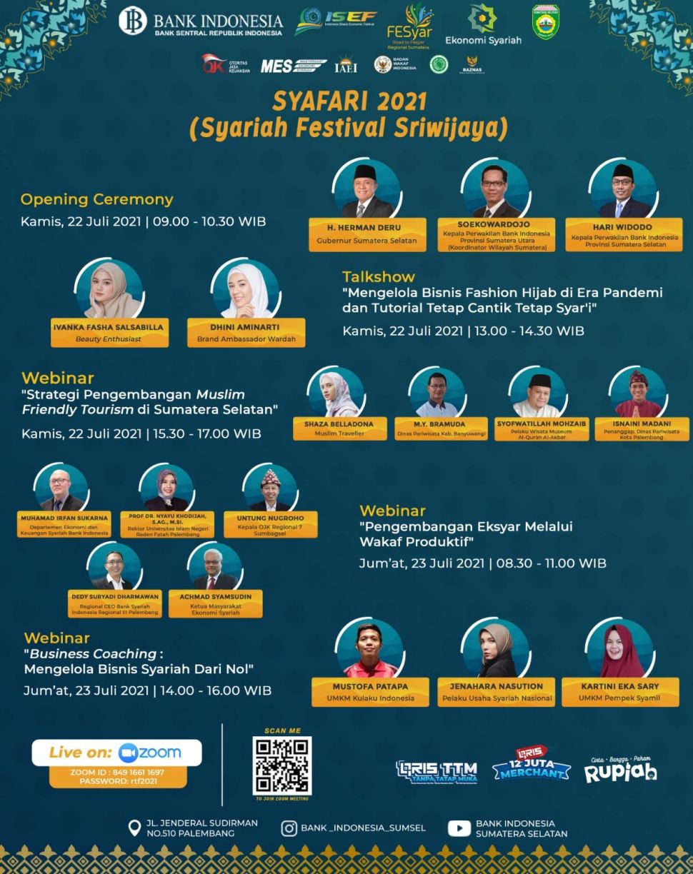 Syariah Festival Sriwijaya 2021 [ist]