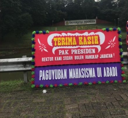 Paguyuban Mahasiswa UI Abadi. (Twitter/@MSMujab22)