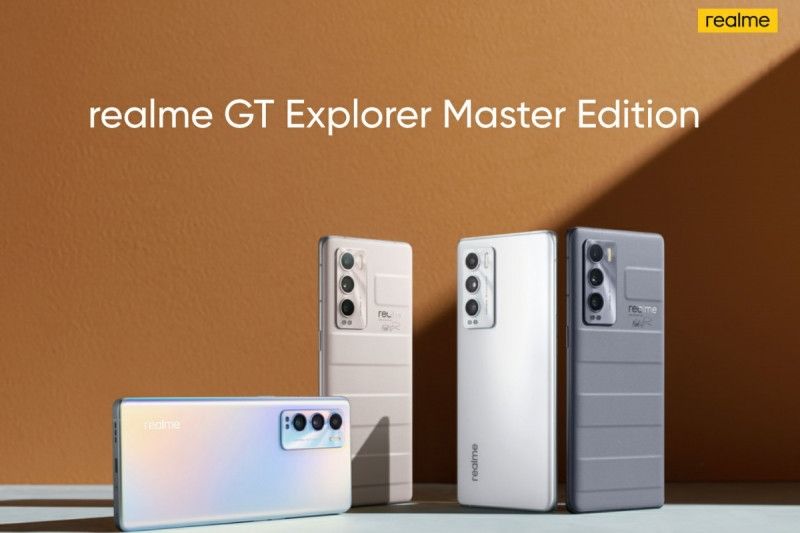 Realme GT Master Edition dirancang oleh desainer Jepang, Naoto Fukusawa. [Antara/Realme]