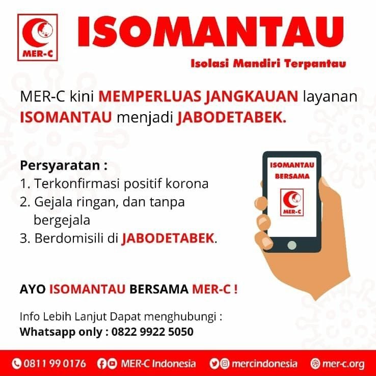 Layanan Isomantau dari Mer-C (Dok. MER-C)