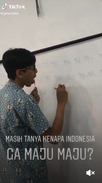 Viral eksperimen magabut anak SMA Indonesia. Anak SMA temukan jawaban permen kaki akan habis setelah dijilat 230 kali.