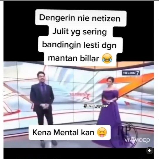 Robby Purba membela Lesti Kejora (Instagram)