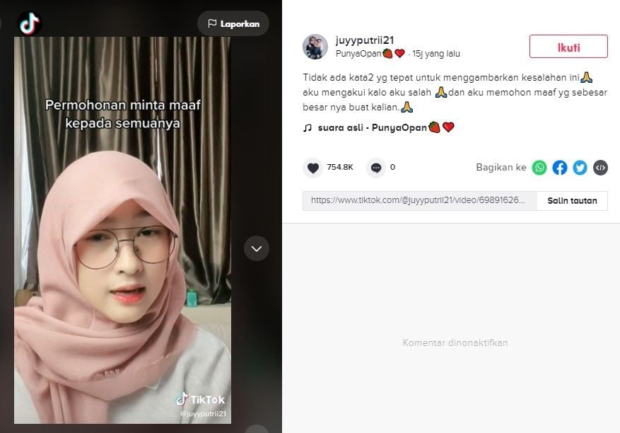 Seleb TikTok viral (TikTok)