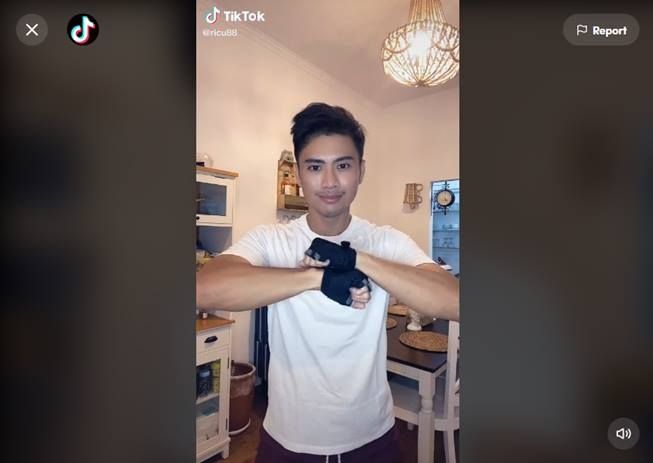 Ricky Cuaca semakin tirus dan langsing sampai tak dikenali warganet. (TikTok/@ricu88)