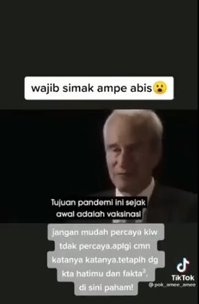 Fakta tentang vaksin yang disebut mengandung racun berbahaya. (Twitter/Ibeen16)