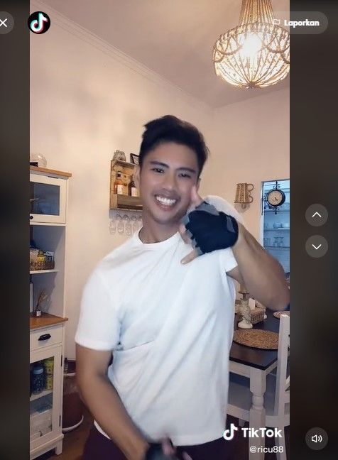 Ricky Cuaca cover dance Permission to Dance (TikTok)