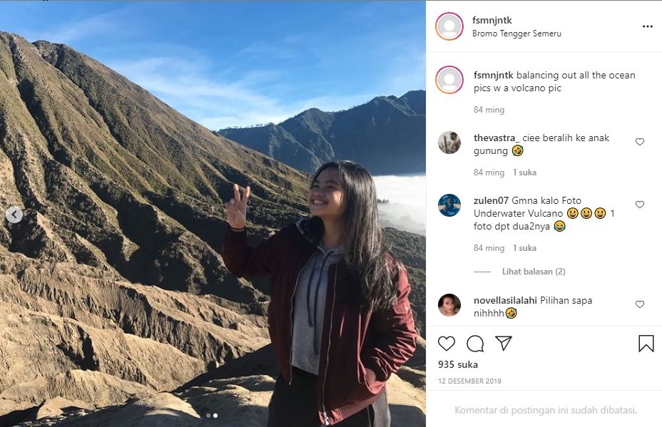 Faye Simanjuntak cucu Menteri Luhut Pandjaitan [Instagram]