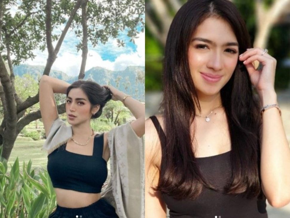 Adu Gaya Jessica Iskandar vs Angel Karamoy (Instagram/@inijedar/@realangelkaramoy)