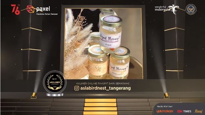 Salah satu pemenang eKuliner Awards 2021 (YouTube Paxelco)