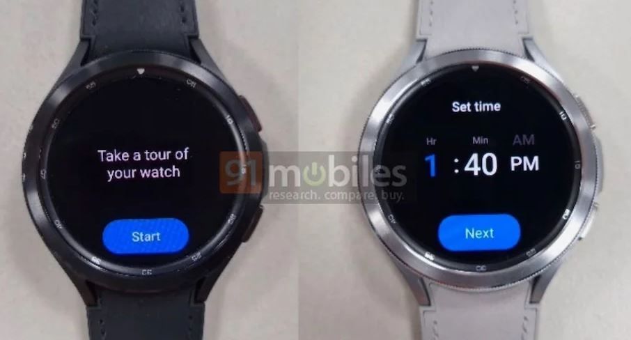 Penampakan Samsung Galaxy Watch4 Classic. (91 Mobiles)