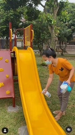 Potret playground Arief Muhammad. (Instagram/ariefmuhammad)