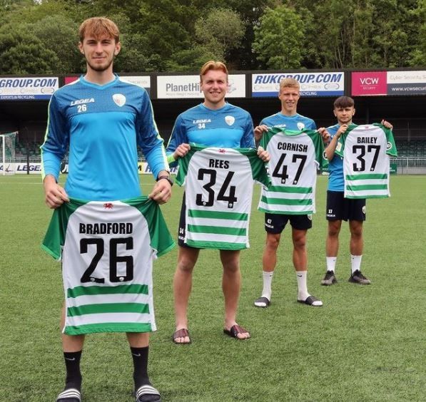 Para pemain The New Saints. (Instagram/tnsfc)