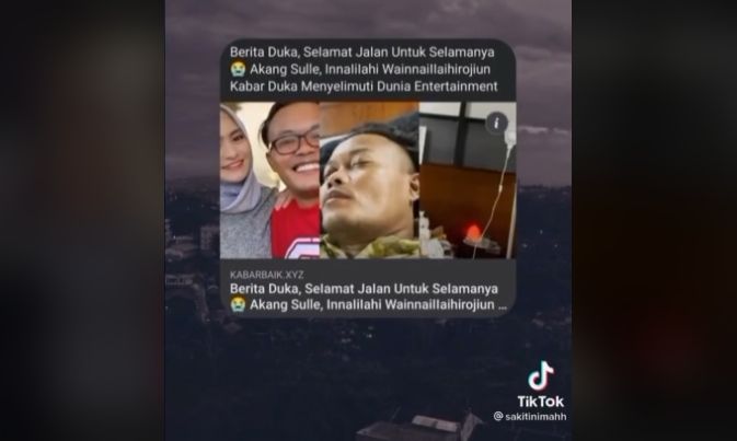 Sule meninggal dunia (Tiktok)