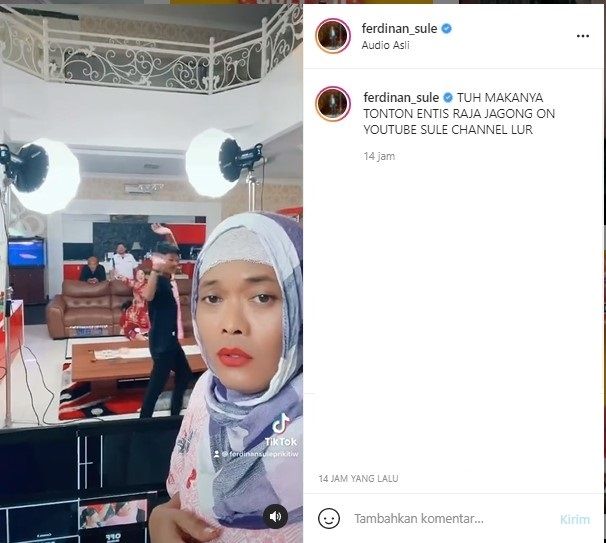 Sule diberitakan meninggal (Instagram)