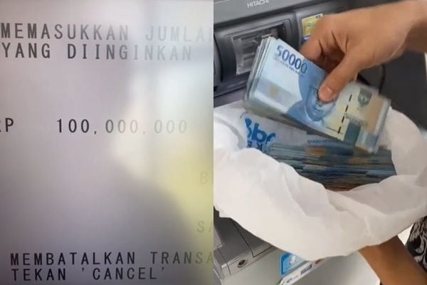 Viral Dua Cowok Diberi THR Black Card dari Sisca Kohl. (TikTok/@getocards)