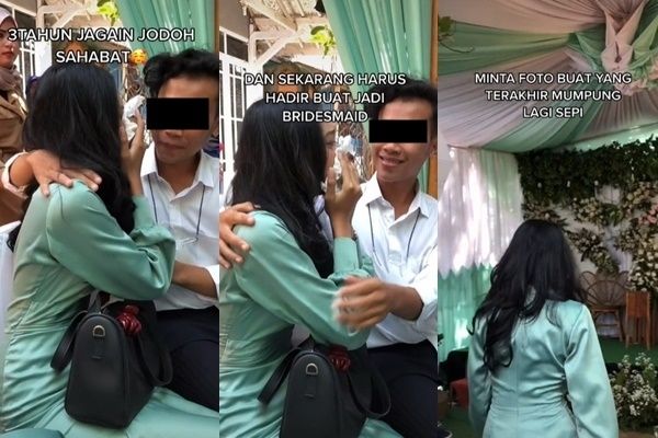 Viral Cewek Relakan Pacar Nikahi Sahabat. (TikTok)