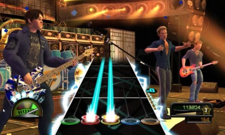 Ilustrasi game Guitar Hero. (YouTube/ hitman469)