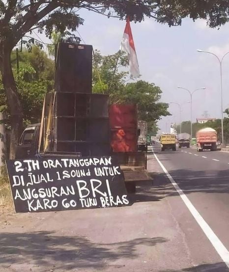 Deretan keluh kesah pengguna jalan terkait PPKM. (Instagram/romansasopirtruck)