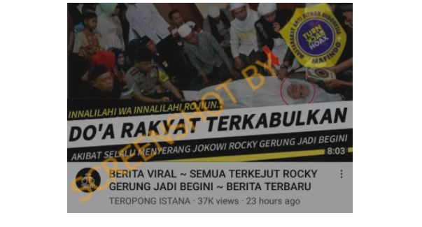 Cek Fakta benarkah Rocky Gerung meninggal dunia (turnbackhoax.id)