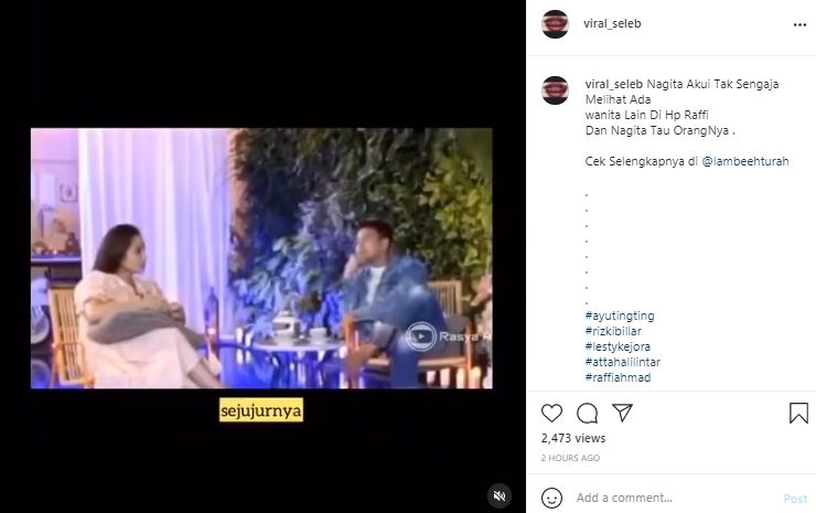 Nagita Slavina dan Raffi Ahmad (Instagram.com)