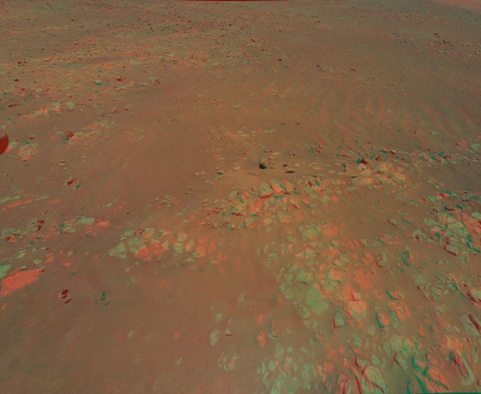 NASA Bagikan Penampakan 3D dari Kawah Jezero Mars. (NASA)