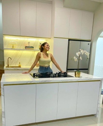 Potret dapur baru Giring Ganesha. (Instagram/cynthiaganesha)