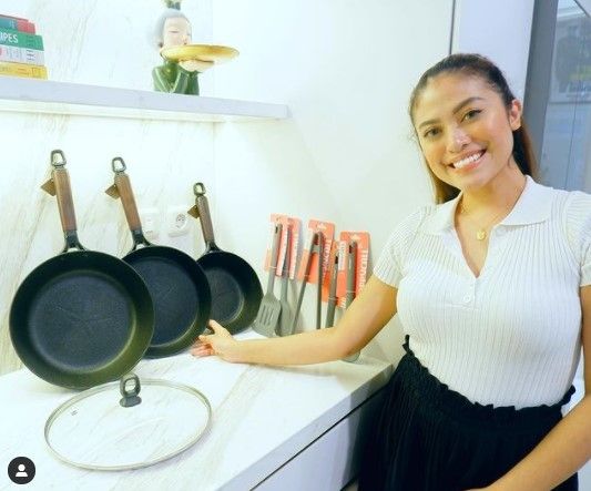 Potret dapur baru Giring Ganesha. (Instagram/cynthiaganesha)