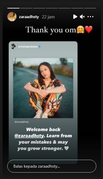 Unggahan Adhisty Zara [Instagram/@zaraadhsty]