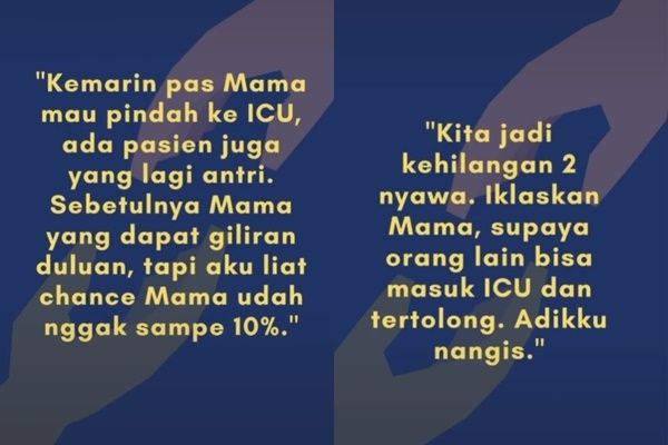 Kisah Pilu Pengorbanan Anak Relakan Ibu Pergi. (TikTok/@susyrizky)