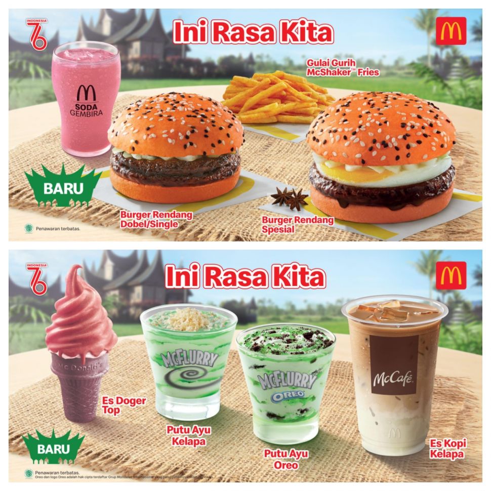 McDonald's luncurkan menu Ini Rasa Kita (mcdonalds.co.id)