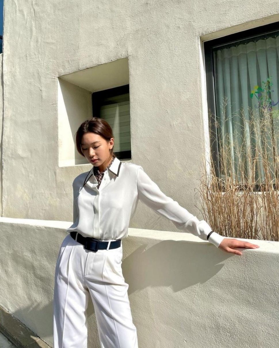 5 Gaya Kece Lee Ho Jung, Pemeran Yoon Sol Si Lesbian di Drama Nevertheless (Instagram Lee Ho Jung)