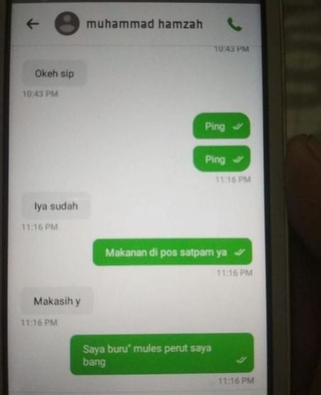 Deretan percakapan ojol dengan pelanggan, bikin garuk-garuk kepala. (Instagram)