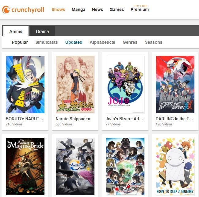 Crunchyroll acquired by Sony.  (Crunchyroll.com)