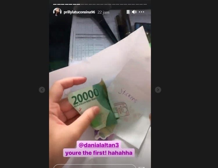 Surat untuk Prilly Latuconsina (Instagram)