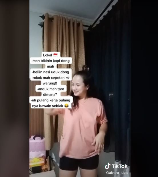 Perbandingan Suami Lokal vs Suami Bule (tiktok.com/@alvaro_lubis)