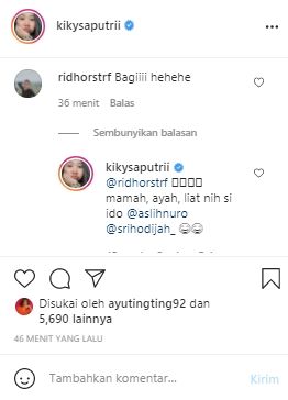 Kiky Saputri (Instagram.com)