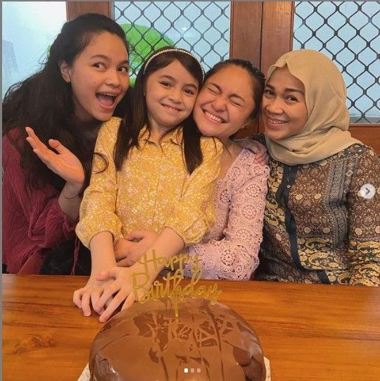 Perayaan ulang tahun Marshanda hari ini (Instagram)