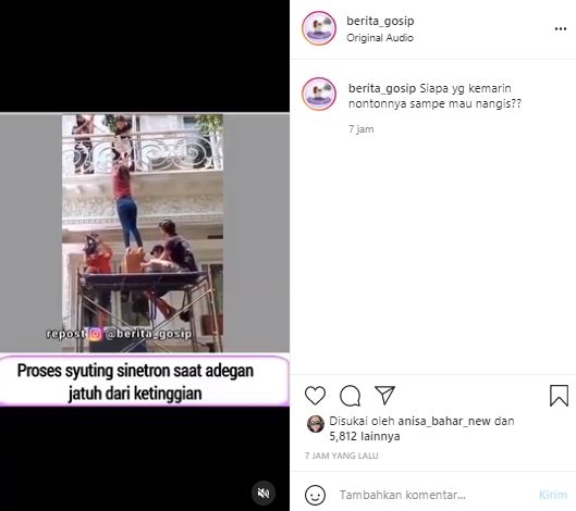 Dibalik layar Ikatan Cinta (Instagram.com)