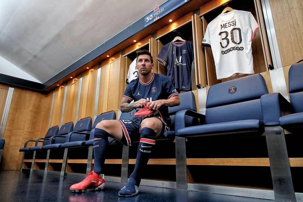 Lionel Messi kini berseragam Paris Saint-Germain. (Dok. PSG)