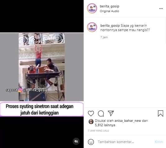 Dibalik layar Ikatan Cinta (Instagram.com)